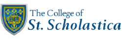 The College of St. Scholastica logo